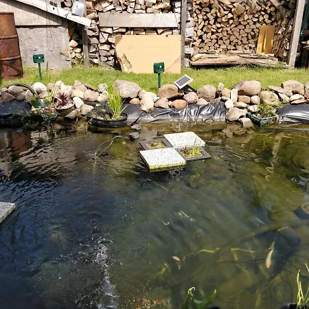 Gaestehaus Am Teich Raben Steinfeld Buitenkant foto